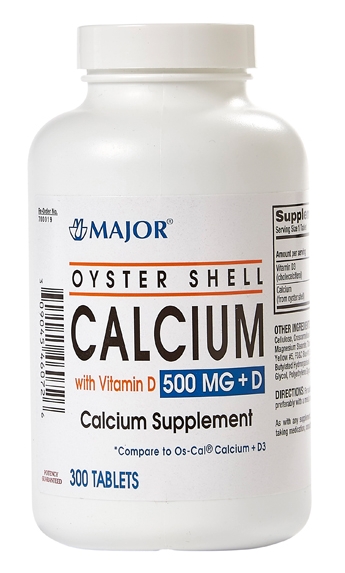Oyster Shell Calcium 500mg Plus D Expertmed