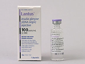 LANTUS INSULIN 100U/ML [SANOFI]